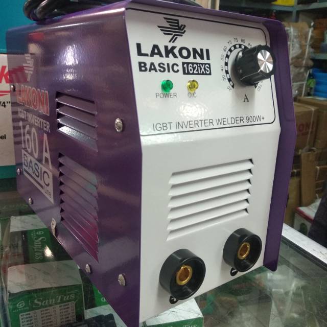 MESIN LAS LAKONI 162 IXS - MESIN LAS INVERTER LAKONI 160 AMPERE