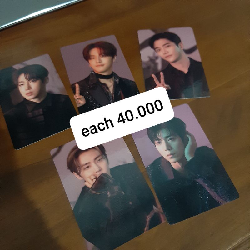 SF9 COLLECTBOOK PHOTOCARD F VERSION dawon youngbin rowoon jaeyoon hwiyoung