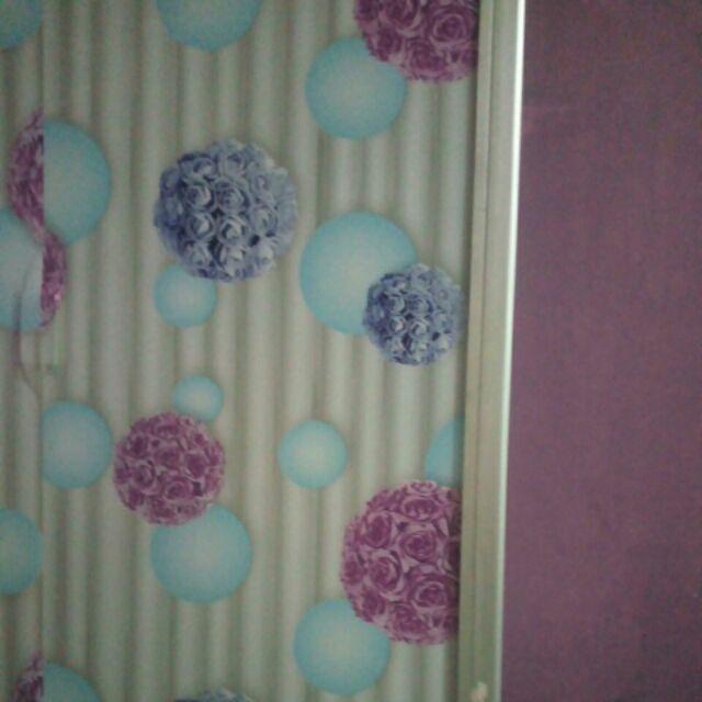 Wallpaper Dinding - Segitiga Pinkk - Wallpaper Dinding - Ukuran : 45cm X 10m - Jakarta Wallpaper