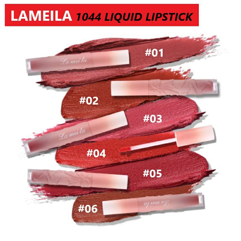 LAMEILA 1044 LIP GLAZE LIPSTICK CAIR LIPTIN WATERPROOF