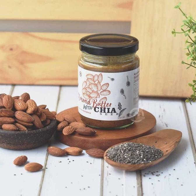 

House Of Organix Almond Butter with Chia Seeds 250 Gr
