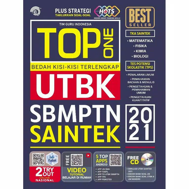 Best Seller - Top One UTBK SBMPTN SAINTEK 2021