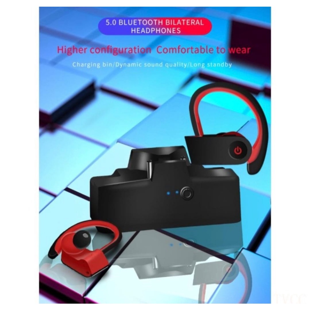 Headset Bluetooth TWS-6 Wireless Earphone TWS6 TWS 6 + Docking