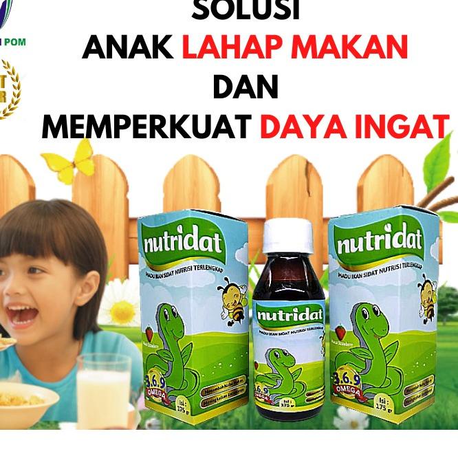 ❁ Penambah Nafsu Makan Anak Penambah Nafsu Makan Anak 1 2 3 4 5 Tahun Nutridat Madu Gemuk Badan ✲