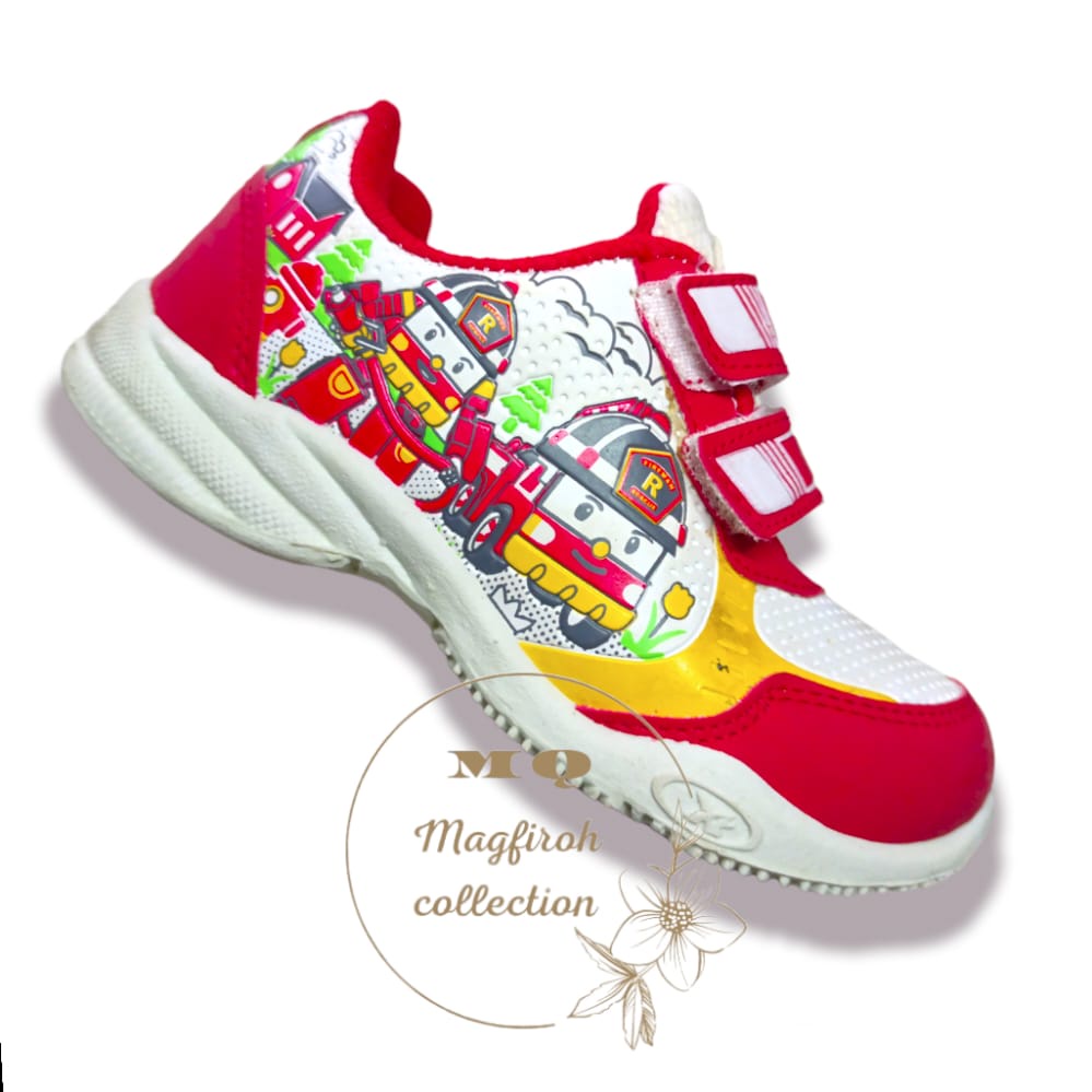 SEPATU ANAK TAYO ALTO SEKOLAH MERAH - PUTIH 26-30