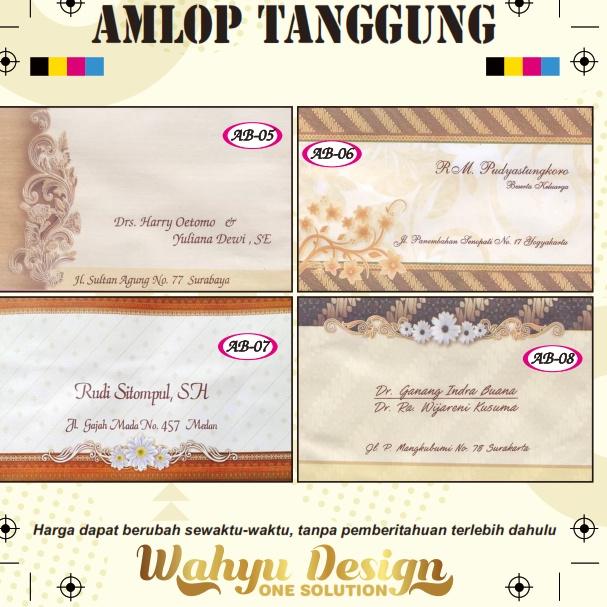 

F&C / Amplop FALAH TANGGUNG (15 x 9 cm) - CETAK //Promo@bulanan