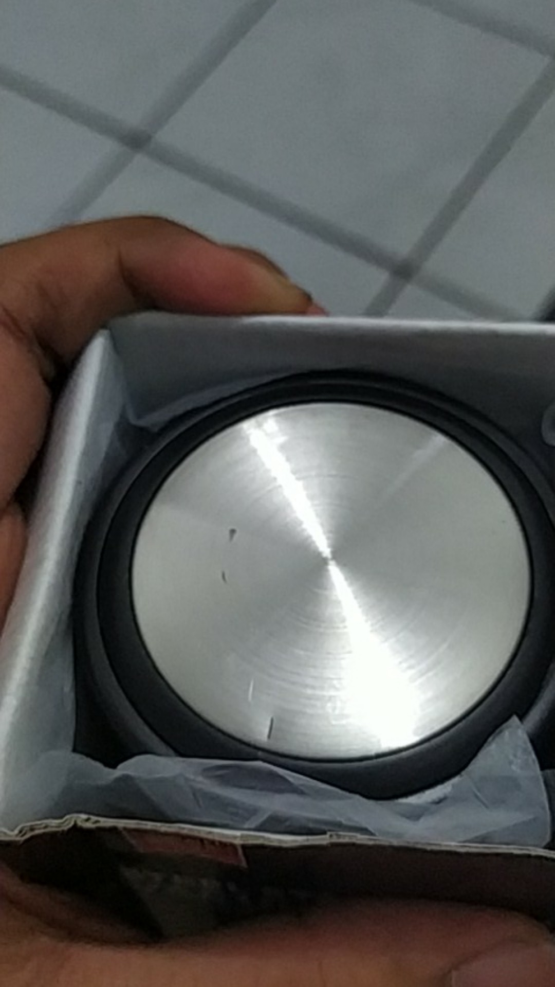 [hitam] Termos Tabung Polos 500ml / Tumbler Botol Vacuum Souvenir Bt26