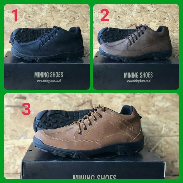 Sepatu tracking casual pria original mining shoes