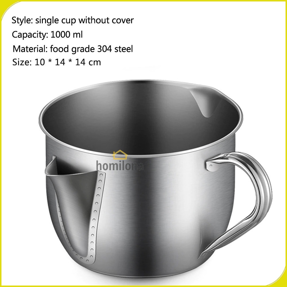 XINBAILI Panci Masak Soup Pot Drainer Stainless Steel 1000ml - KC0408