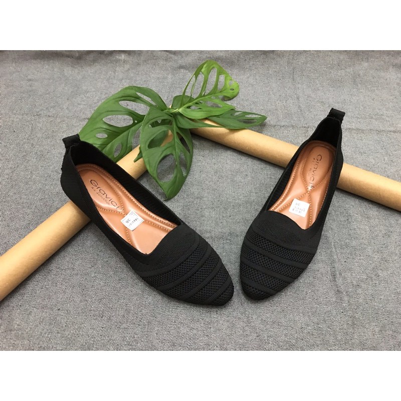 Sepatu Flat wanita Rajut Import DO-07 GRAVICI