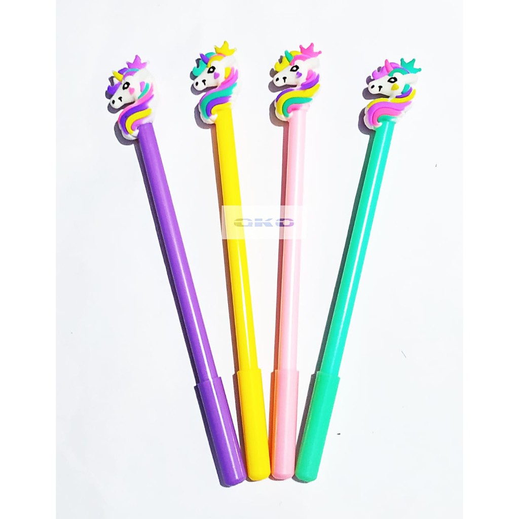 

Pen Gel Bentuk Kuda Pelangi 2569 1Pcs