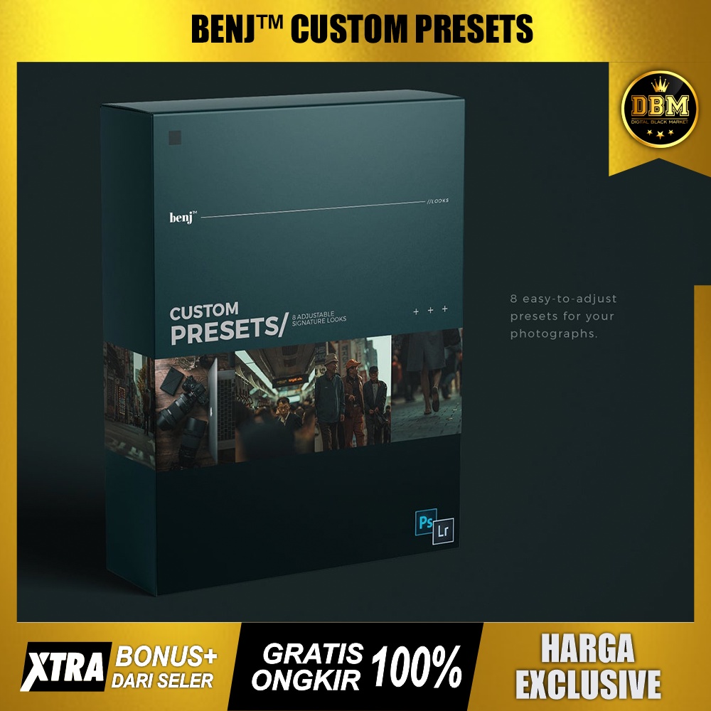 Benj™ Custom Presets Untuk Lightroom and Photoshop