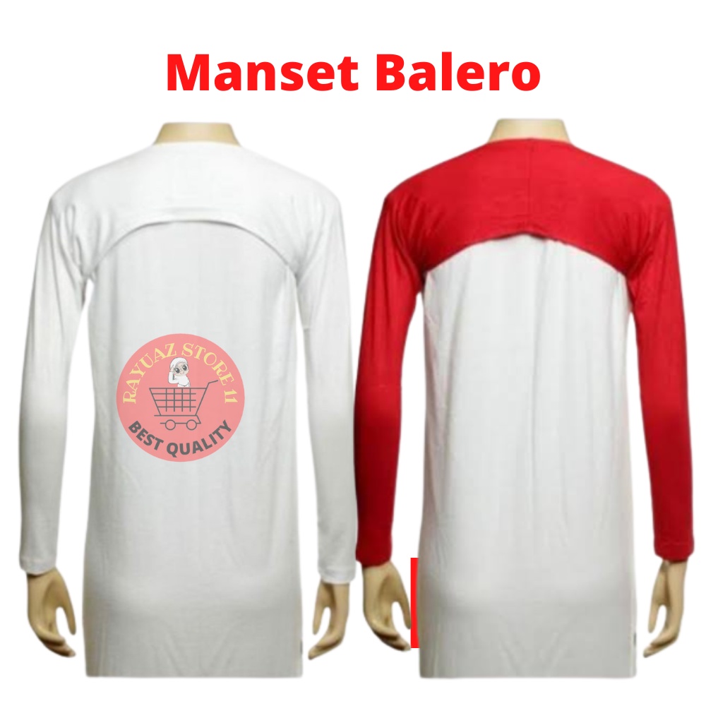 Manset Tangan Sambung Balero Merah Putih 17 Agustus Bahan Kaos Premium