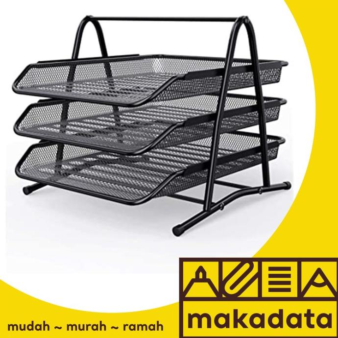 

] DOCUMENT TRAY | RAK DOKUMEN BESI SUSUN 3 9205