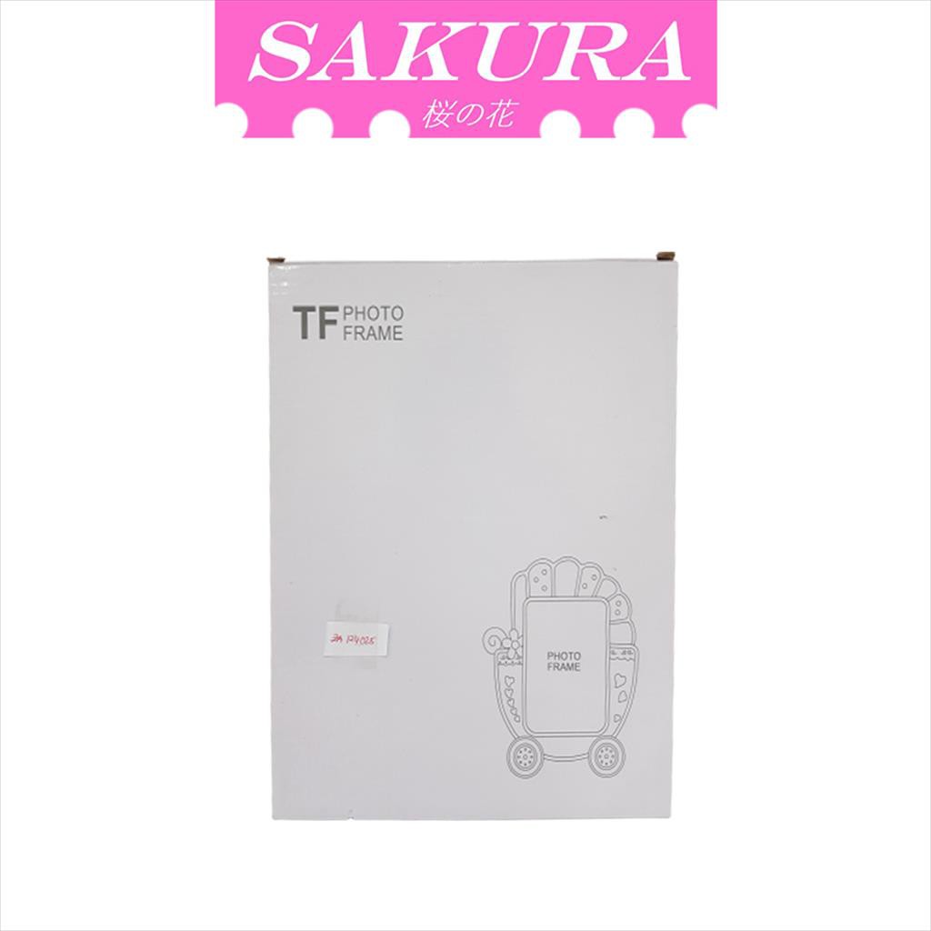 SAKURA Frame Foto/ Figura Foto / Bingkai Foto Bentuk Stroler Bayi 025