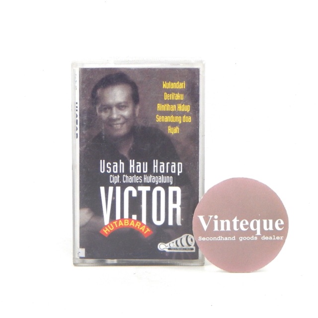 Kaset Tape Pita Victor Hutabarat Usah Kau Harap Shopee Indonesia