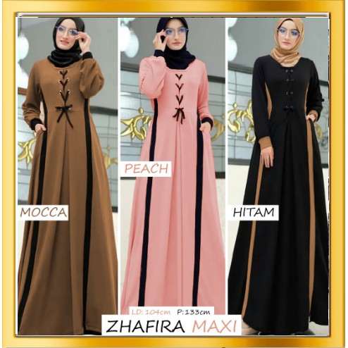 Baju Gamis Muslim Wanita Terbaru New Arrival Izabella By Elizabeth Winsby Fashion Muslim Gamis Dress
