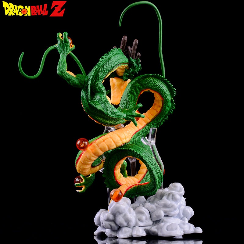 Anime Dragon Ball Z Shenron Wishing Dragon Figurine Boneka Shenlong Action Figure Model Patung DBZ Super Saiyan Mainan