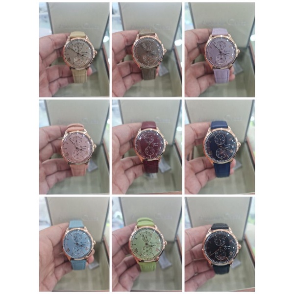 jam tangan alexandre christie ac2943 ladies leather 2943 original  garansi