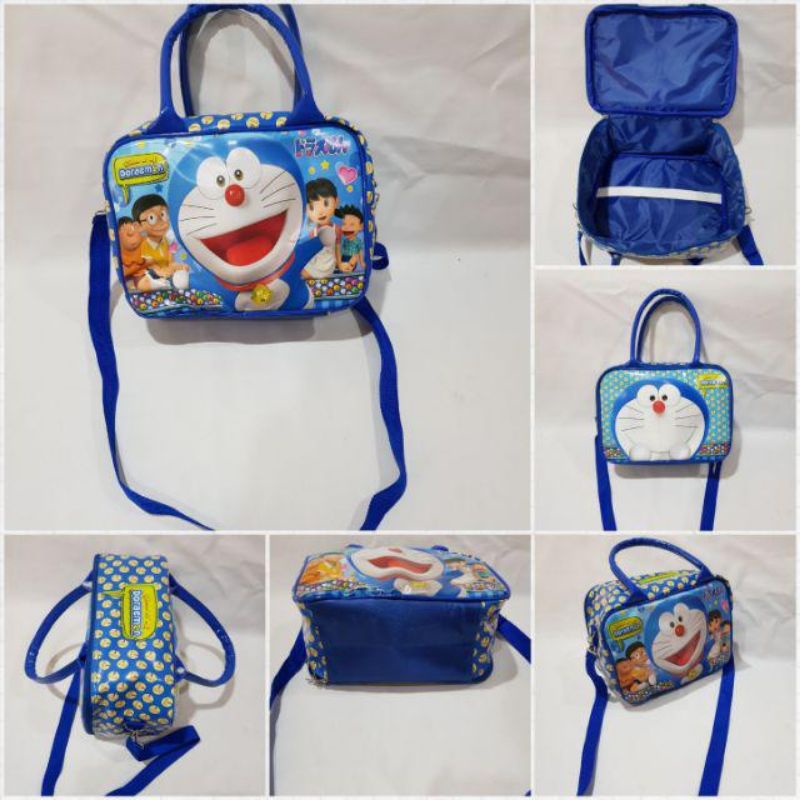Tas Koper Kecil, Tas Bayi, Tas Kosmetik, Tas Bekal Anak Karakter Doraemon