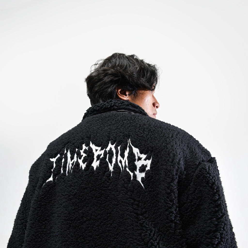 TIMEBOMB | SHERPA JACKET V3 ( BLACK FB )