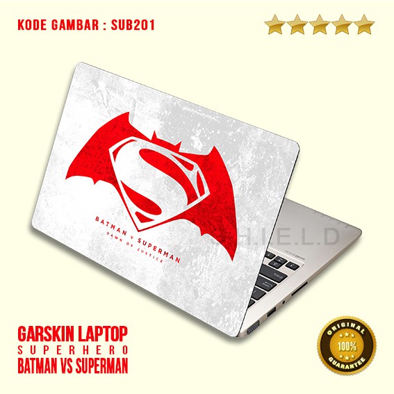 GarSkin / Sticker / Skin / Sticker / Cover / Stiker Laptop - Sup Bat