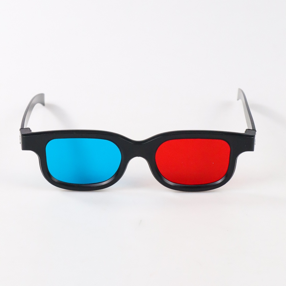 3D Glasses Plastic Frame / Kacamata 3D - H3 - Black