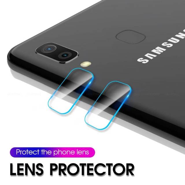 2IN1 Tempered Glass Samsung A60.A70-Anti Gores Kaca Layar Kamera Samsung A60.A70 PREMIUM