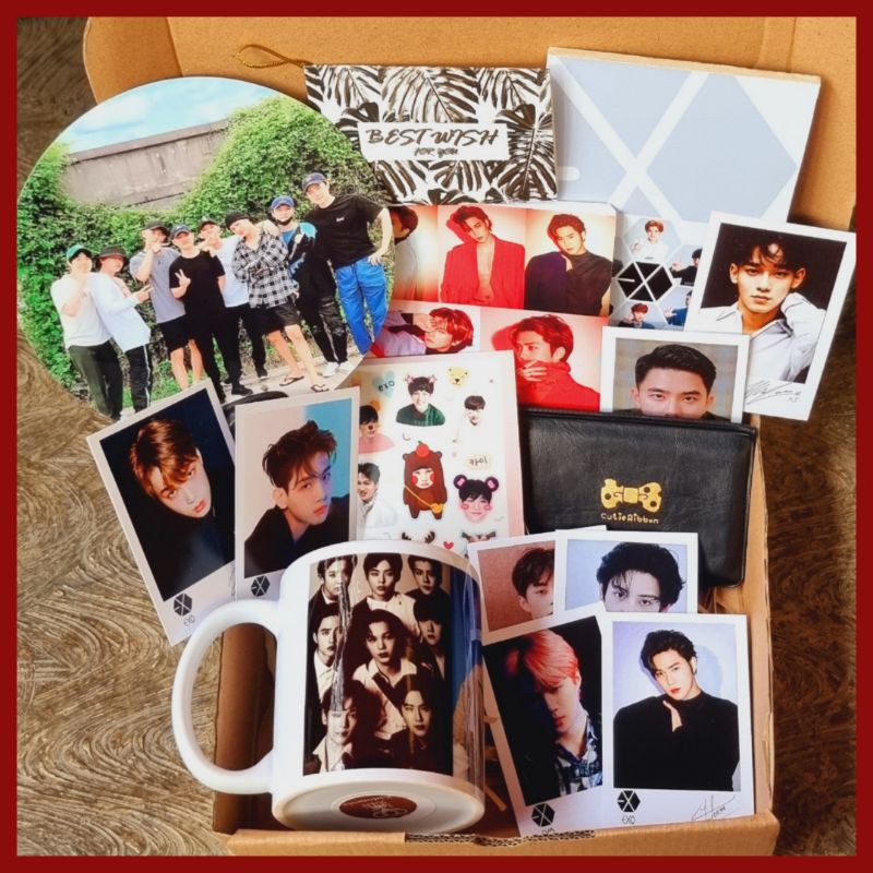 Hampers EXO Mug / Kado EXOL / Fankit EXO