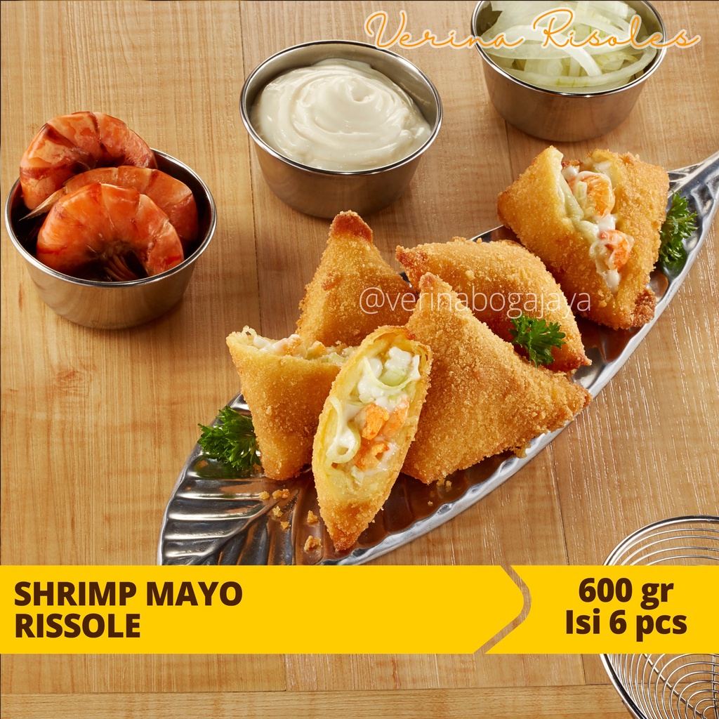 

[Verina Risoles] Shrimp Mayo Frozen Isi 6