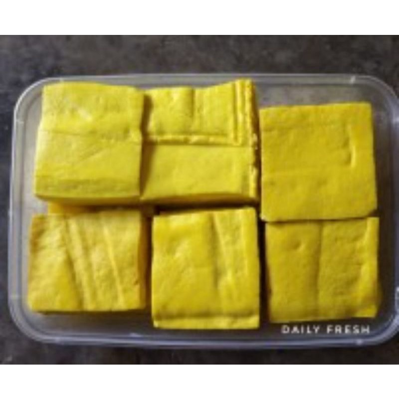 

Tahu Kuning Per Pack Isi 10 Pcs Tahu