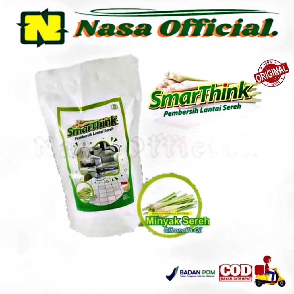 SMARTHINK PEMBERSIH LANTAI AROMA SEREH 900 ML