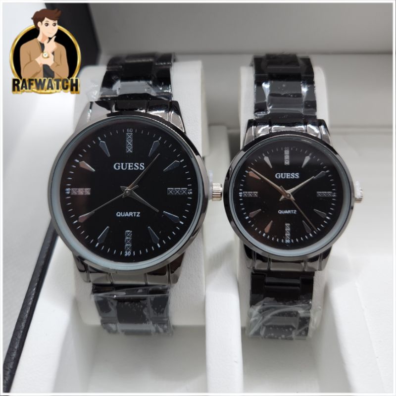 Jam Tangan Pria Wanita Rantai Pasangan Couple Premium Casual