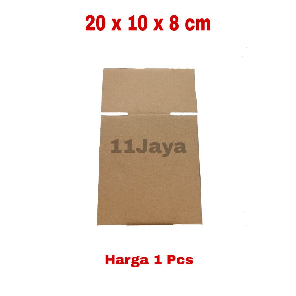 Kardus Packing Polos Ukuran 20 x 10 x 8 cm GROSIR