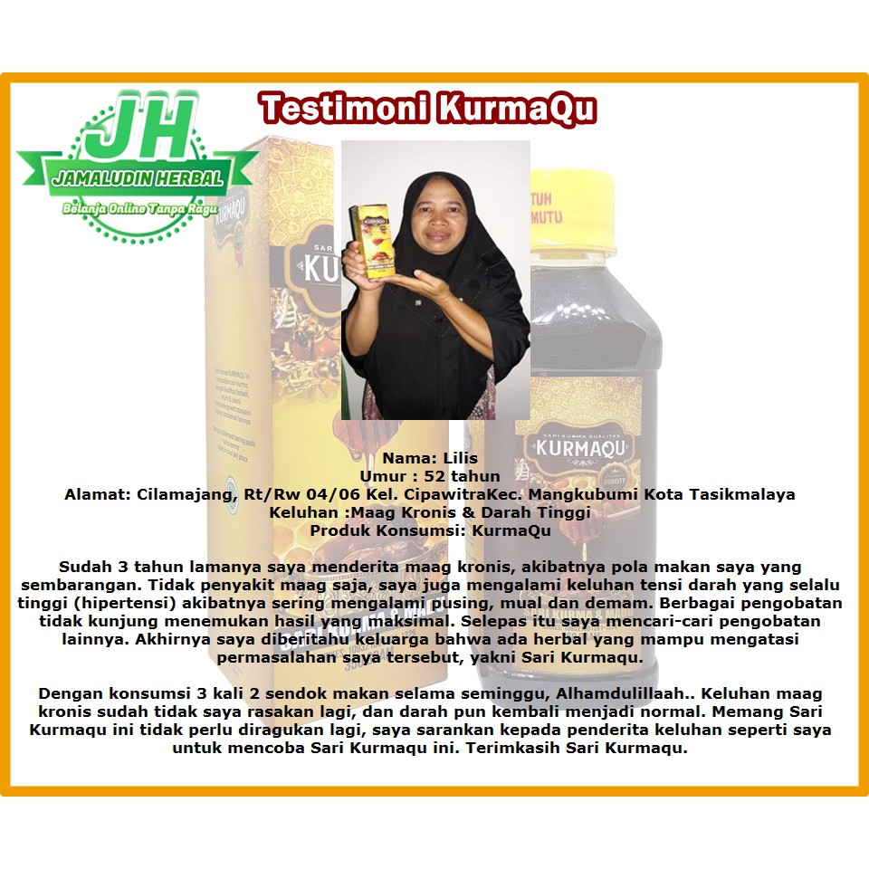 Kurmaqu Sari Kurma Dan Madu Obat Asma Sesak Nafas Ispa Nyeri Dada Batuk Berdahak Paru Paru Indonesia