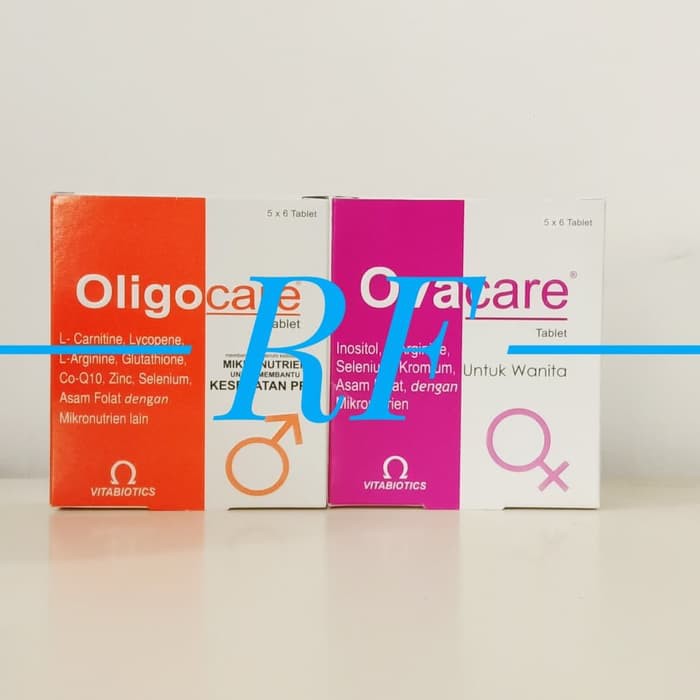 Oligocare Tab + Ovacare Tab (Paket) - (Vitabiotics)