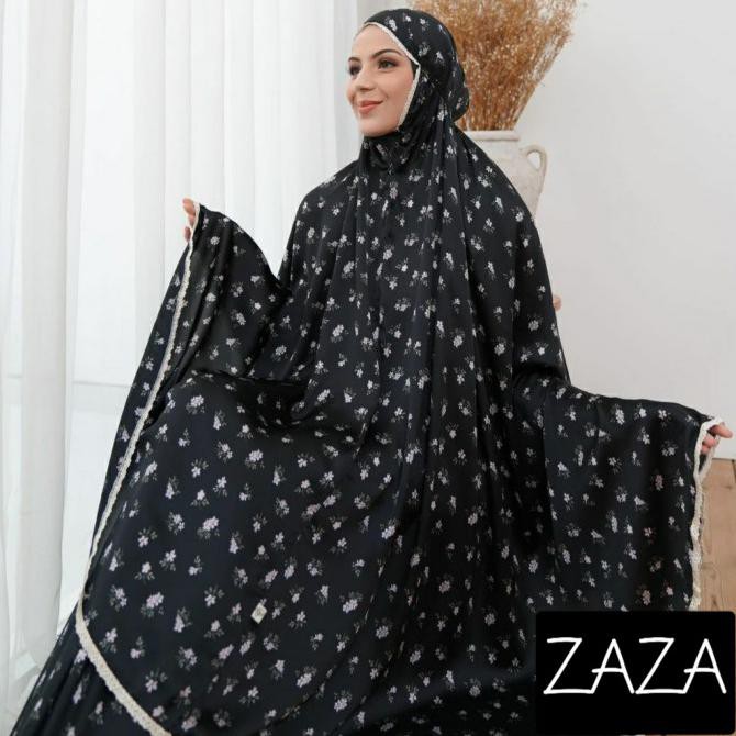 Ori&Terjamin Heaven Lights Ghania Mukena All Size - Lavender - Zaza