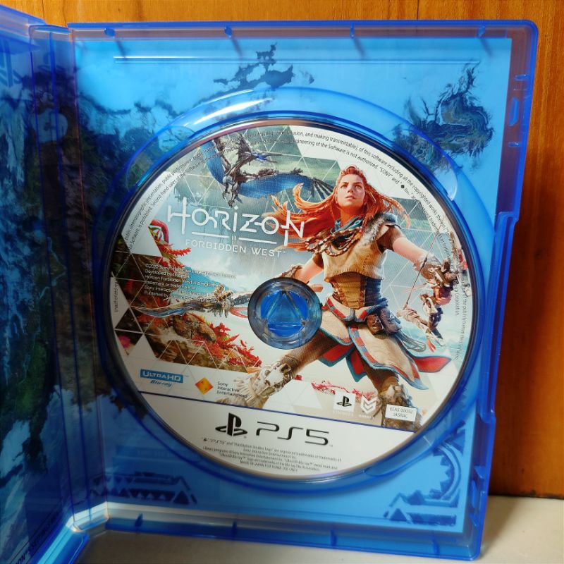 PS5 Horizon Forbidden West Kaset Horizon Forbidden West Playstation 5 Region 3 Asia CD BD Game Games Original Ori PS4 PS5 Hzd forbiden wes ps 4 5 zero dawn petualangan aloy alloy reg 3