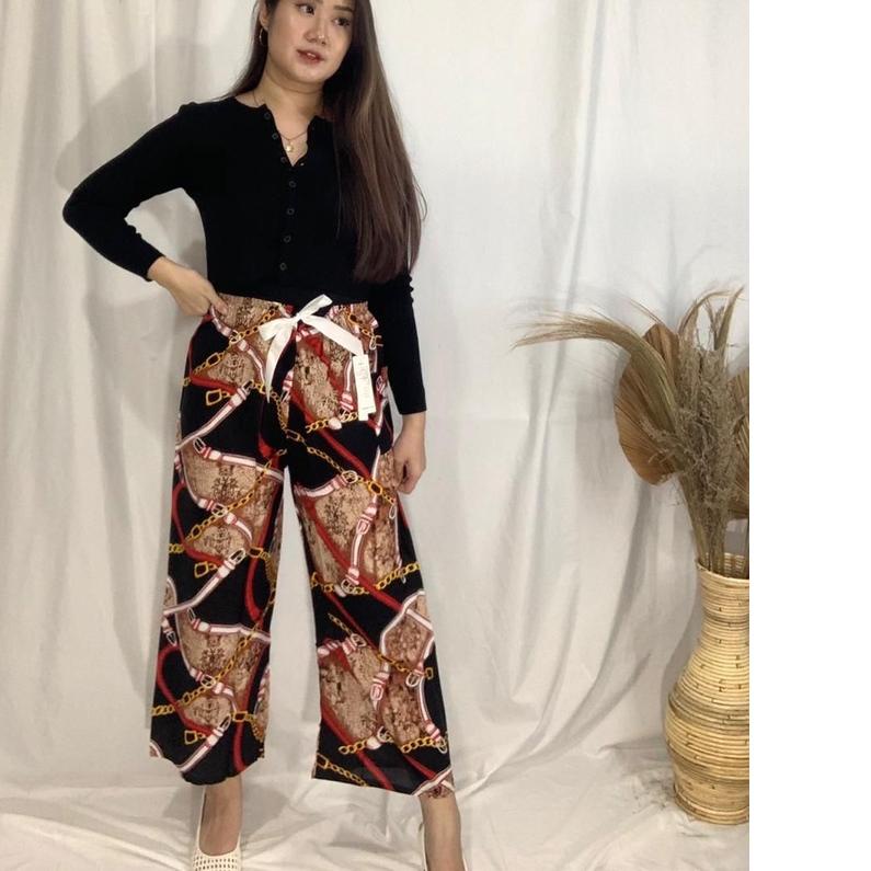 ◊ Celana wanita kulot seoul katun rayon import ❊
