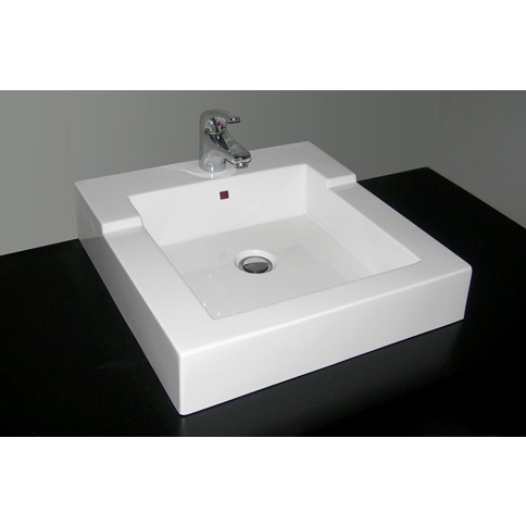 *SALE* Halmar Wastafel Vios 50 Marble Putih