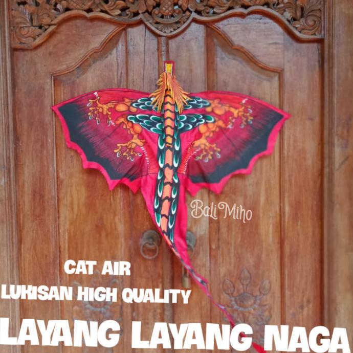 Buruan beli] layang layang naga kain 3 dimensi/layangan kain naga/layangan bali