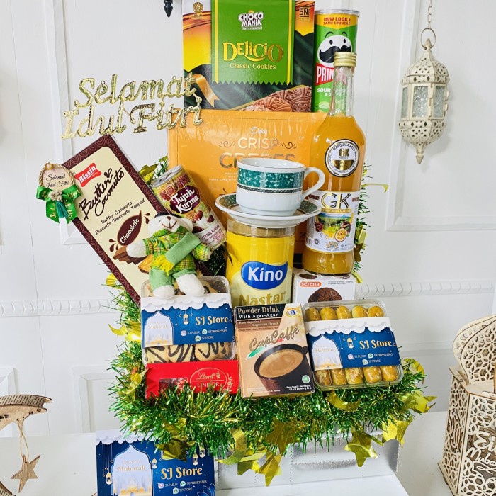 

Paket box hampers lebaran parcel idul fitri ramadhan kue kering 135