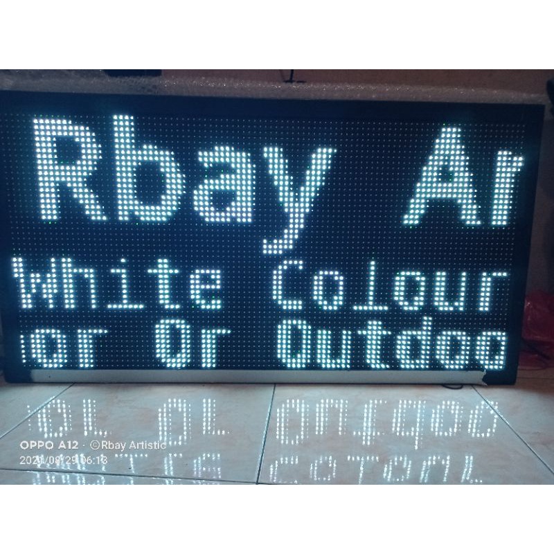 Running Text OutDoor