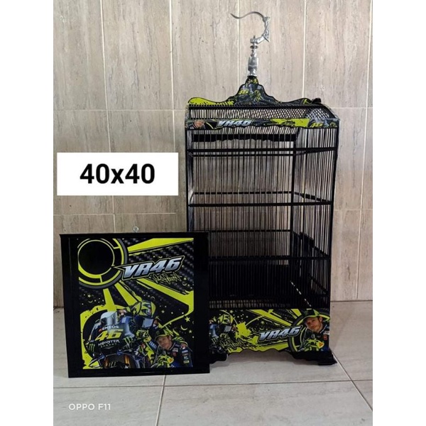 Sangkar Kosan Water Decal 40 x 40 ( area surabaya saja )