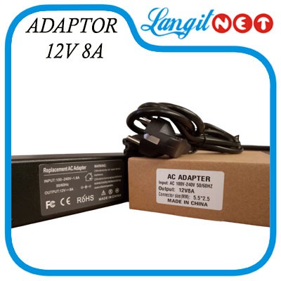 ADAPTOR 12V 8A