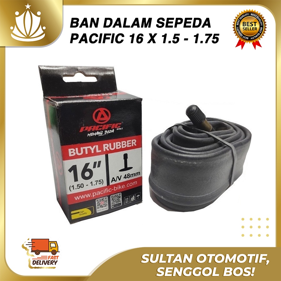 Ban Dalam Pacific Kenda 16 x 1.50 Sepeda  AV FV