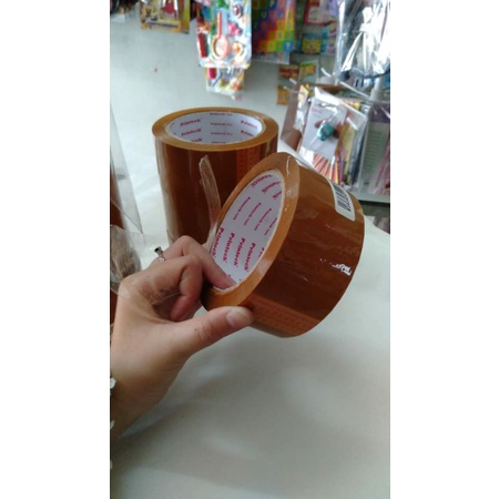 

lakban coklat besar/lakban murah/lakban bahan tebal