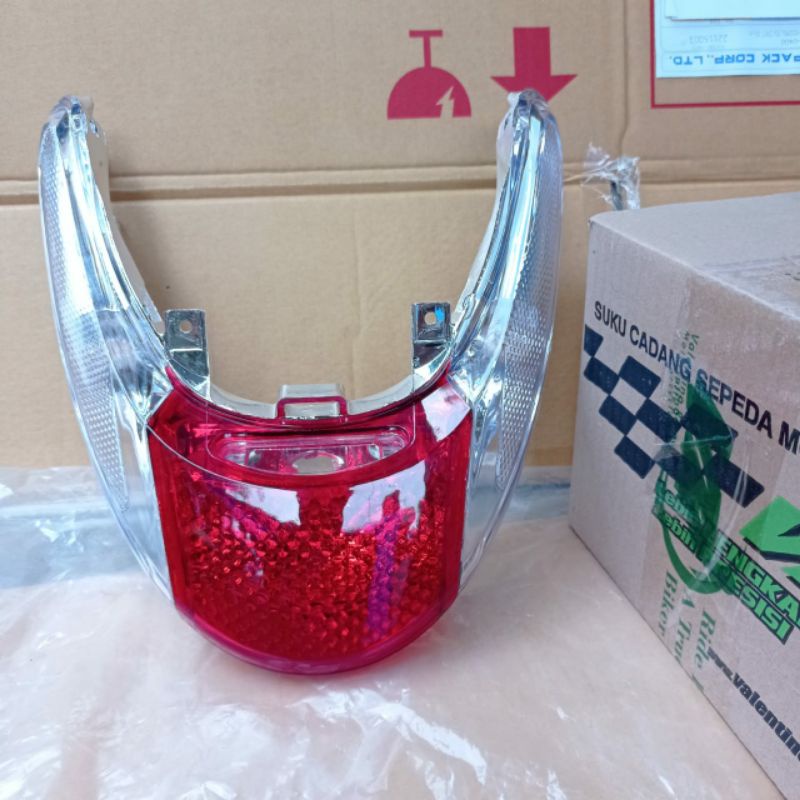 Stoplamp vario 110 karbu / Reflektor lampu rem vario 110 old / lampu rem vario 110 karbu / reflektor