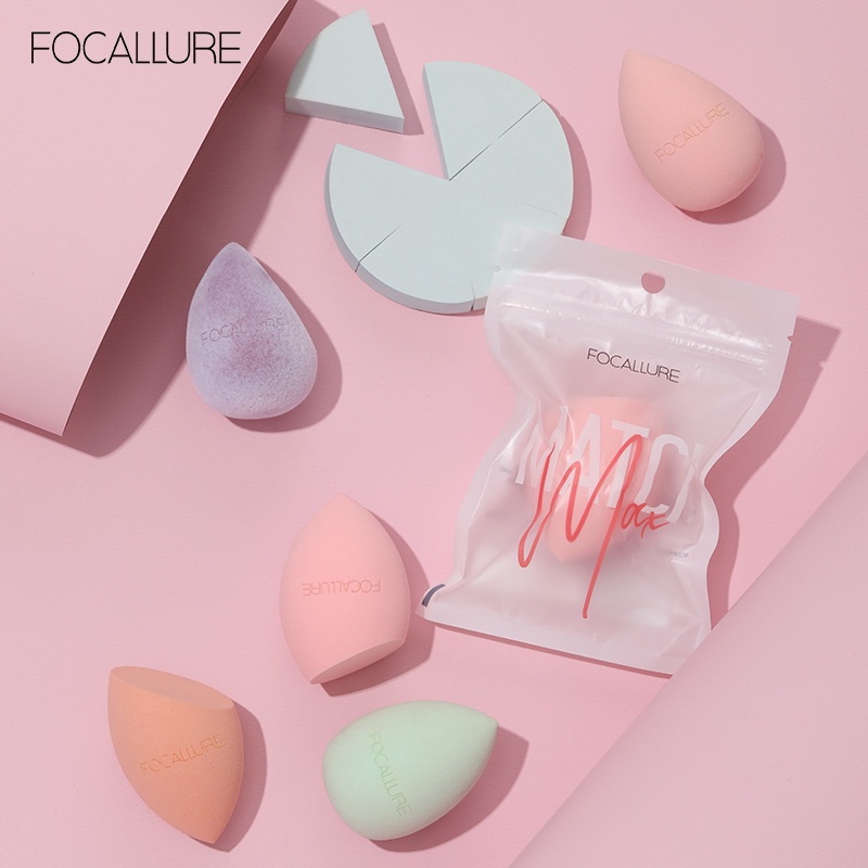 FXSHOP Beauty Sponge Blender Teardrop Spons Blender Make Up Telur Murah