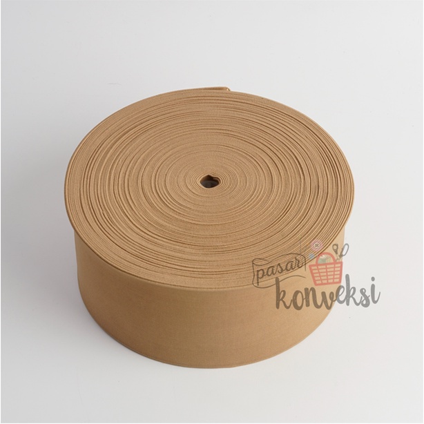 Karet Elastis 3M Krem 4” (10 cm) - 1 Roll